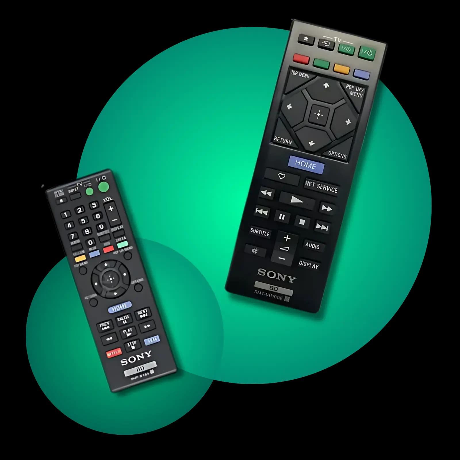 Controles para Blu-ray