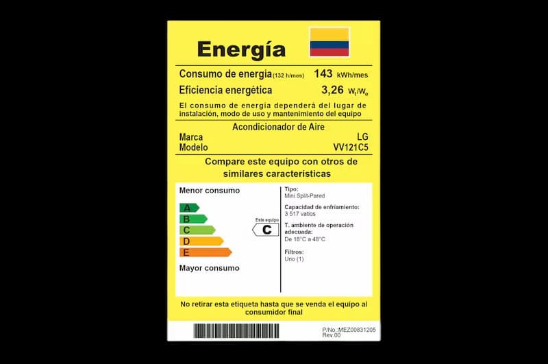 Aire Acondicionado LG Winner Plus Victory Inverter VV121C5 12.000 BTU 110V R32 - AC-352 - imagen 9