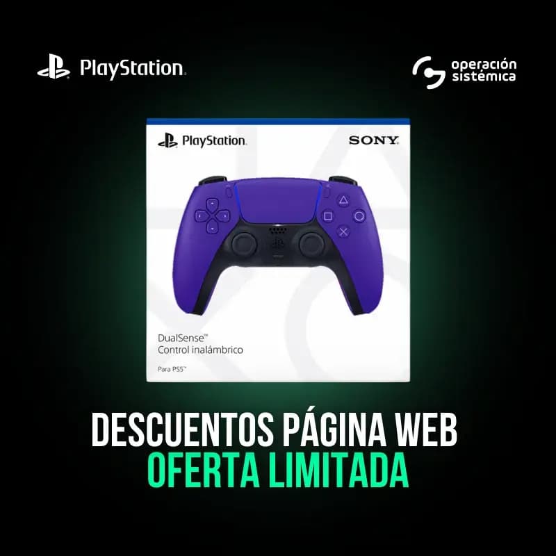 Control para PS5 Dualsense Púrpura Galáctico - PST-16