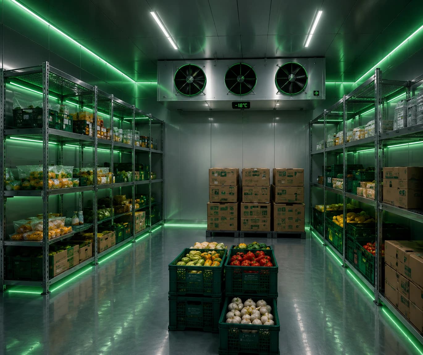 Cámara de frío para almacenamiento