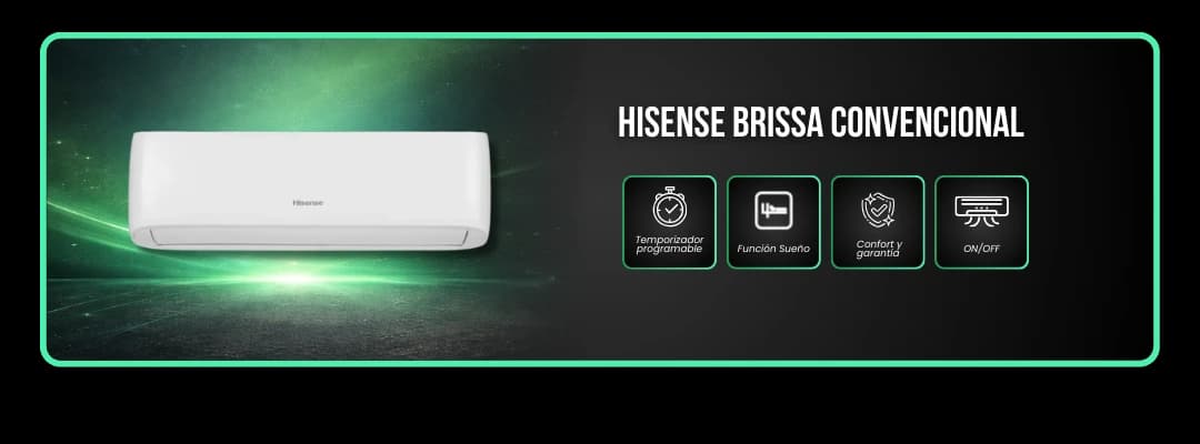 Hisense Brissa Convencional 12000 BTU