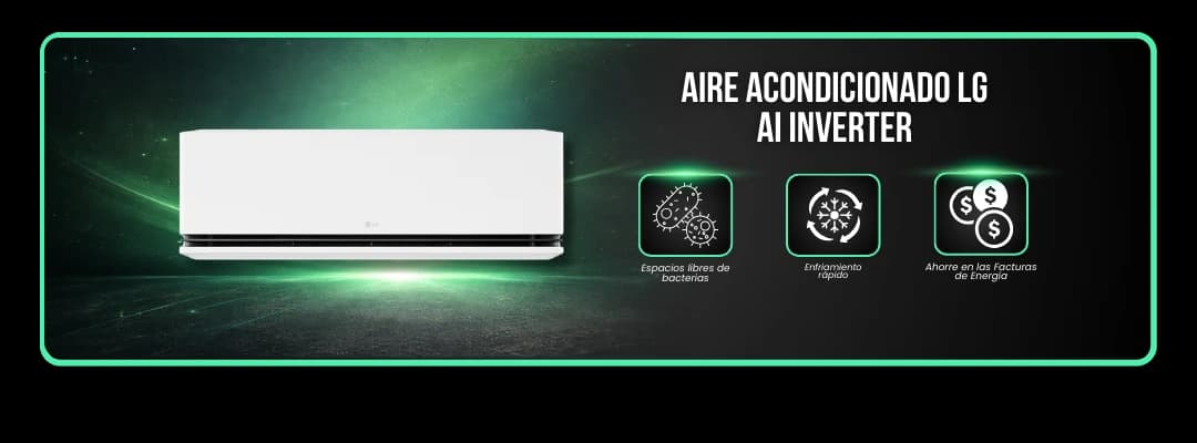 Aire Acondicionado LG AI Inverter