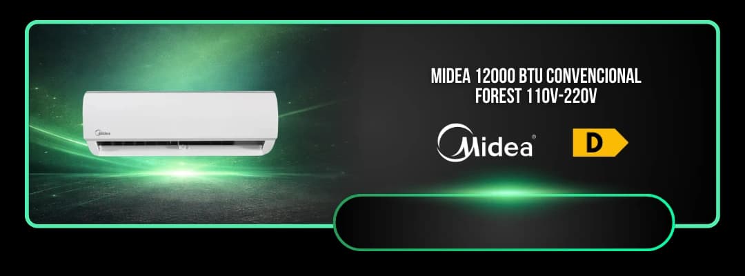 Aire acondicionado Midea convencional Forest