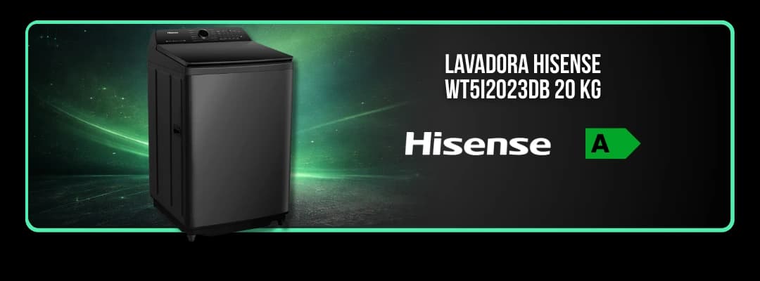 Lavadora Hisense 20kg y 23kg