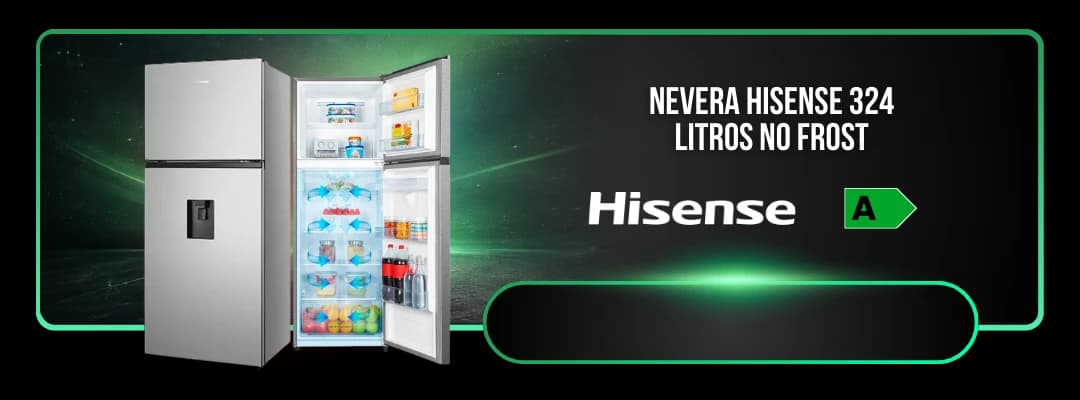 Nevera Hisense 324L