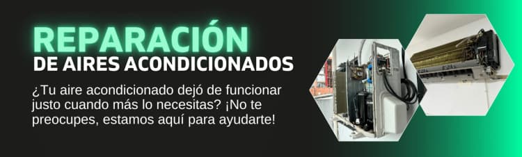 Reparación de aires acondicionados