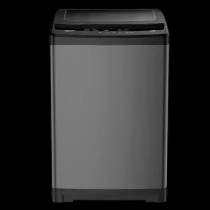 Lavadora Hisense automática 18KG carga superior frontal gris elegante WT3W1823UT