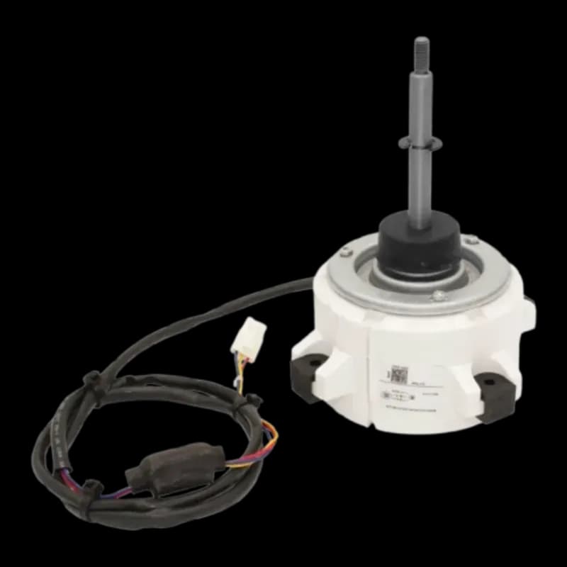Motor Fan DC sin escobillas ZKFN-120-8-2 RoHS 11002015000247 con cable visible para unidad exterior Midea