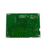 Parte posterior de la Main Board LG EBU65658601 con trazado de circuito Vista trasera de la PCB Main Assembly EBU65658601 para Smart TV LG, con pistas de circuito visibles.