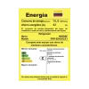 Etiqueta de eficiencia energética de la nevera minibar Hisense 44L BC-45 RR16D6AGX1.