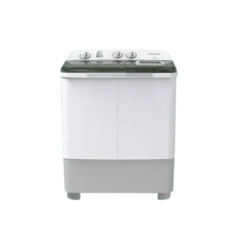 Lavadora Hisense semiautomática de carga superior con doble tina