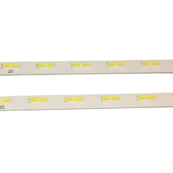 Detalle del Kit de Barras LED compatible con televisores modelos HG43BU800NFXZA, LS43BM702UNXZA, UN43AU8000KXZL y UN43BU8000KXZL, con módulos LED eficientes.