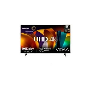 Televisor Hisense 58" Smart 58A6N OS VIDAA UHD | 4K