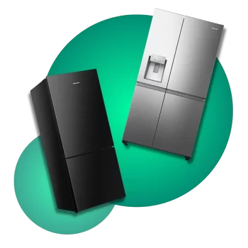 Categoria refrigeracion para el hogar Refrigeradoras modernas en diferentes modelos y acero inoxidable, con diseños elegantes y funcionales.