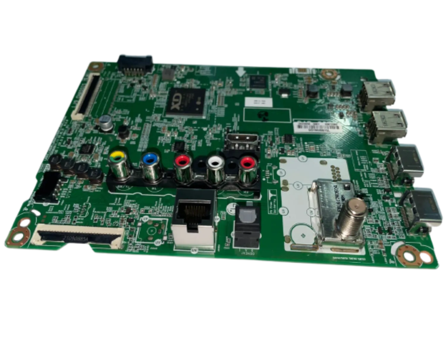 BPR Total Assembly EBU65672502 Mainboard BPR Total Assembly EBU65672502 original LG con puertos HDMI, USB y AV, ideal para restaurar funciones Smart TV.
