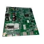 BPR Total Assembly EBU65672502-3 Mainboard BPR Total Assembly EBU65672502 con conectores HDMI, AV, USB y LAN, ideal para televisores Smart TV LG.