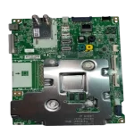 Mainboard BPR Total Assembly EBU64717502 para Smart TV LG con blindaje metálico y múltiples puertos de conexión.