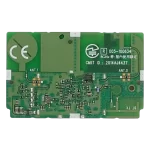 Parte posterior del módulo WiFi/Bluetooth LG EAT62093301 Vista trasera del módulo EAT62093301 con circuitos expuestos