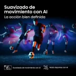 Hisense Q7QG 65″ con IA para deportes y suavizado de movimiento Suavizado de movimiento con inteligencia artificial en televisor Hisense Q7QG 65"