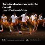 Modo deportes con IA en TV Hisense QLED 4K 50 pulgadas 50Q6QV Suavizado de movimiento con inteligencia artificial en televisor Hisense QLED 50Q6QV