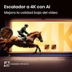Hisense 55Q6QV – Escalador a 4K con inteligencia artificial Hisense 55Q6QV con escalador a 4K AI para mejora de imagen