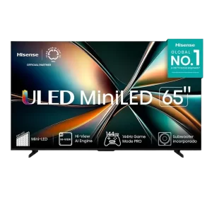Televisor Hisense Smart 65" ULED/4K Google TV 144Hz 47W 65U7QG