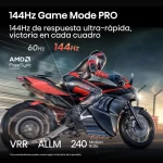 Televisor Hisense 65U7QG con modo Game PRO 144Hz y AMD FreeSync Premium