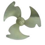 Aspa ventilador Hisense K2034933 en ángulo frontal, repuesto para aire acondicionado