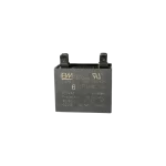 Capacitor Fan Motor 6UF 450V tipo P2 vista frontal