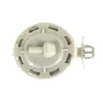 Parte inferior del sensor de presión LG, mostrando la boquilla o puerto de conexión para la manguera de nivel de aire.