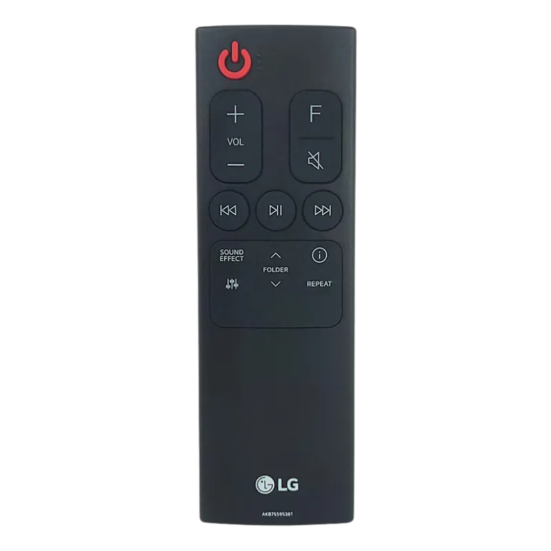Control remoto LG AKB75595361 frontal completo Control Remoto LG AKB75595361 original con botones Netflix y Prime Video