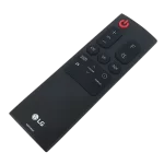 Perfil lateral del control LG AKB75595361 Vista lateral del control remoto LG AKB75595361