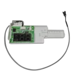 Display board Midea 17222000A35029 con pantalla digital y cable plano para control electrónico de aire acondicionado.