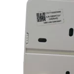 Etiqueta trasera del controlador alámbrico Midea con modelo KJR-12BIDP(T)-E y número 17317100002996.