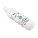 Filtro de agua LG LT700P AGF80300702 horizontal con etiqueta visible y duración de 6 meses.