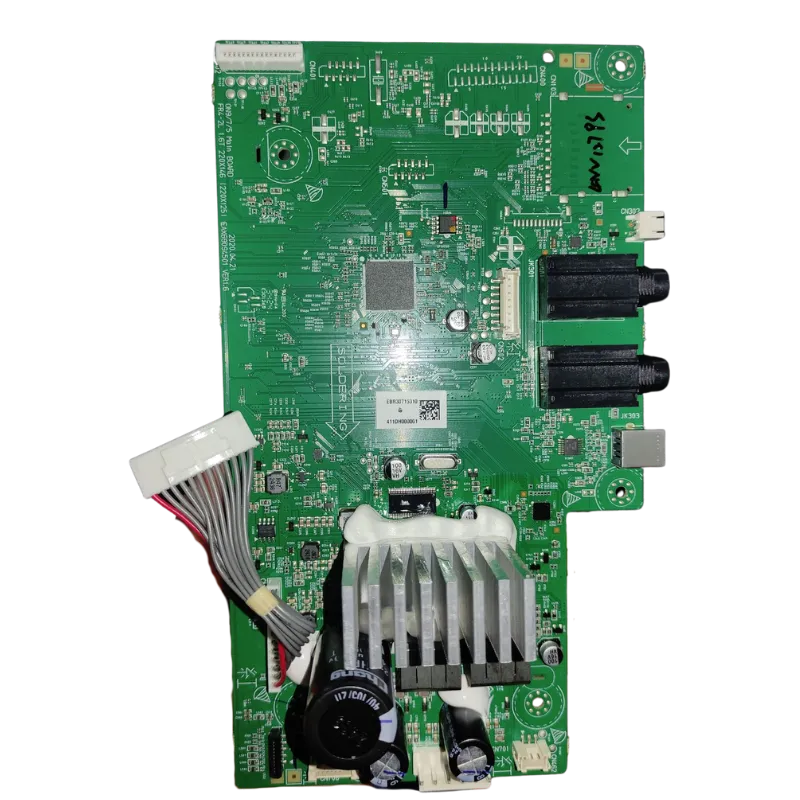 Placa electrónica Main control Board EBR30715310 LG XBOOM RN9 vista completa con componentes y conectores.