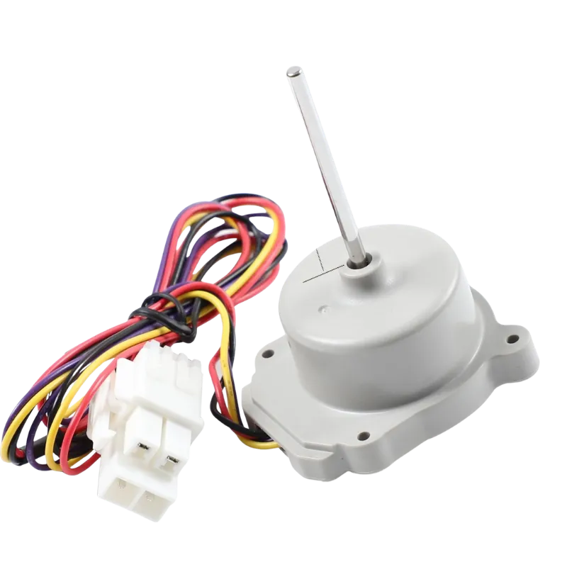 Motor DC LG EAU65058315 vista lateral con cableado