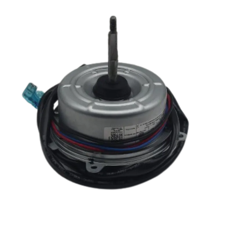 Motor Fan 11002012033636 para Aire Acondicionado Midea | 2 Velocidades, 48W, 220V Motor fan 11002012033636 para aire acondicionado Midea, 2 velocidades, 220V, con eje roscado y cables de conexión