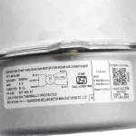 Motor Fan 11002012033636 para Aire Acondicionado Midea | 2 Velocidades, 48W, 220V Motor fan 11002012033636 para aire acondicionado Midea, 2 velocidades, 220V, con eje roscado y cables de conexión