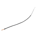 Sensor de temperatura Midea 11201007003447 con punta de cobre y cable corto enrollado.