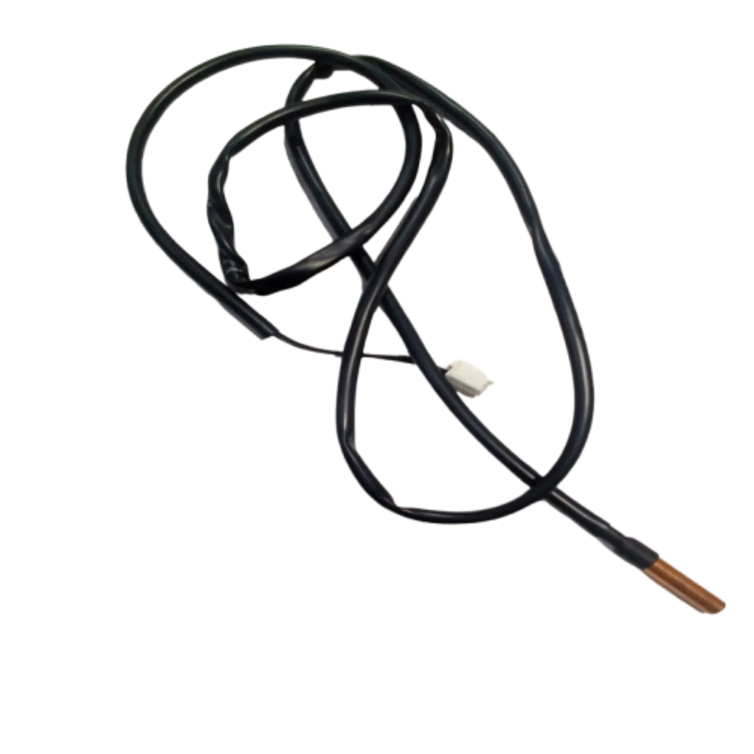 Sensor de temperatura Pipe 11201007003439 con sonda de cobre y cable negro