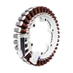 Vista angular del estator LG 4417EA1002Y compatible con lavadoras LG