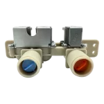 Válvula de agua LG AJU35683608 — vista lateral Válvula de agua LG AJU35683608 vista lateral