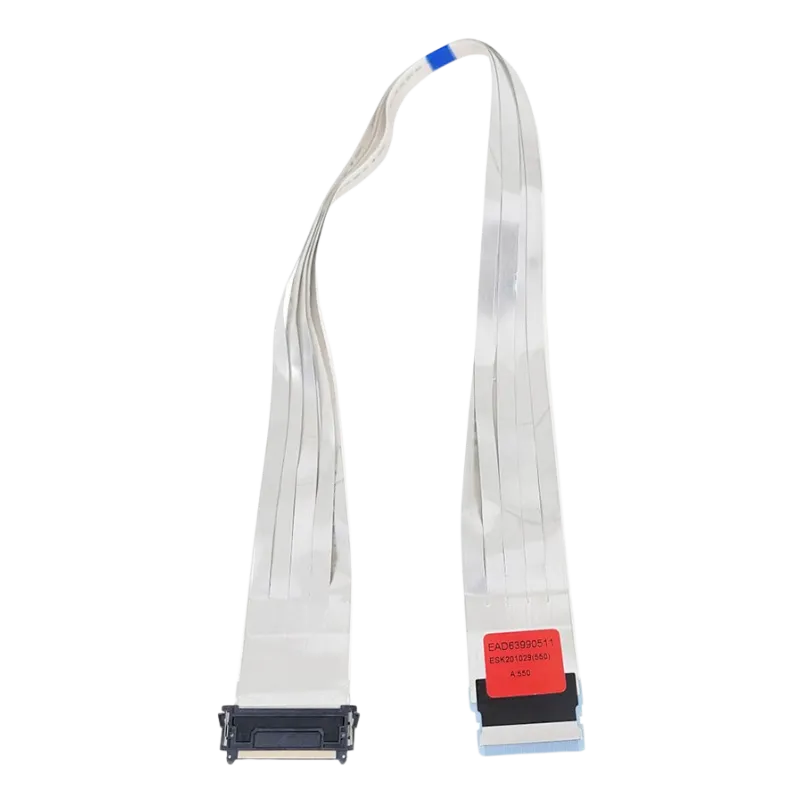 Cable Plano FFC LVDS LG EAD63990511 original, vista frontal con conectores