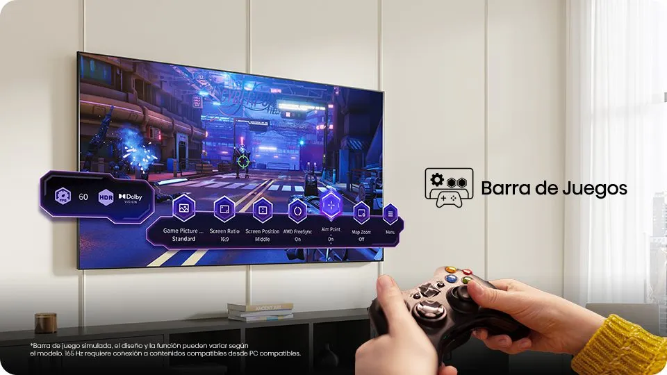 Hisense 55Q6QV GameBar