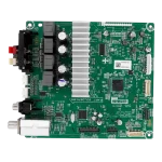 Main Board LG EBR87940010 para minicomponente CL65 vista inferior