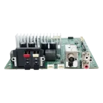 Main Control Board LG XBOOM CJ65 – Vista frontal de conexiones Main Control Board LG XBOOM CJ65, vista frontal de puertos de conexión.