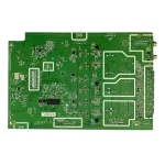 Cara posterior PCB EBR83974302 LG CJ98 Reverso de la PCB Main Board LG EBR83974302 para XBOOM CJ98