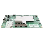 Main board LG EBU66309401 vista frontal desde el borde con conectores visibles
