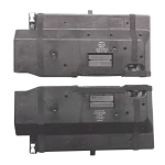 Vista trasera de parlantes LG EAB63129201 y EAB63129202 para televisores LG UB820T y UB850T